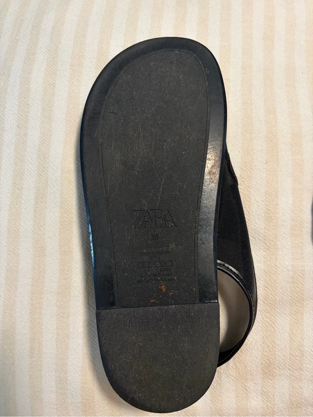 Zara black double
